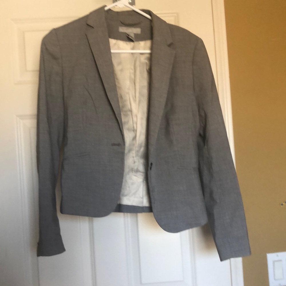 H&M gray blazer